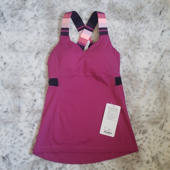 lululemon athletica Tops - NWT Lululemon Push Ur Limits Tank Size 6